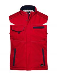 Workwear Softshell Weste gefüttert Color